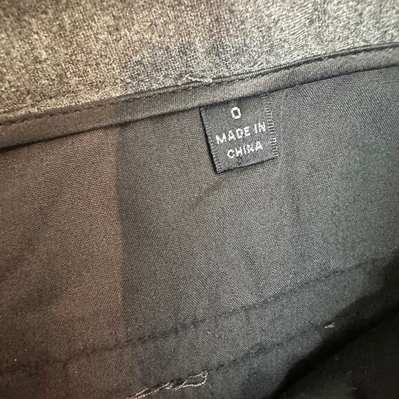 ATM Anthony Thomas Melillo Slim Stretch Cargo Ponte Pants Gray Womens Sz 0 NWOT - Picture 8 of 9